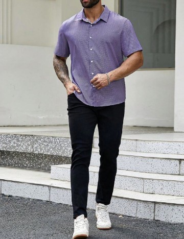 Camasa SHEIN Plus Size Men, mov