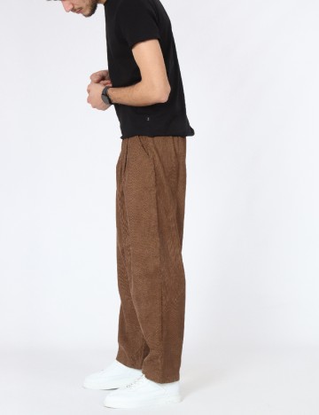 Pantaloni SHEIN, maro