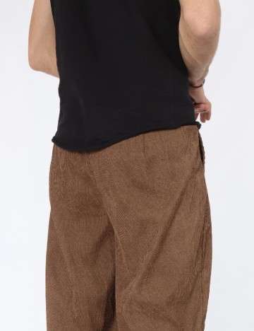Pantaloni SHEIN, maro