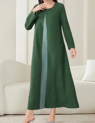Rochie lunga SHEIN, verde