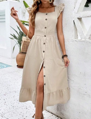 Rochie medie SHEIN, bej