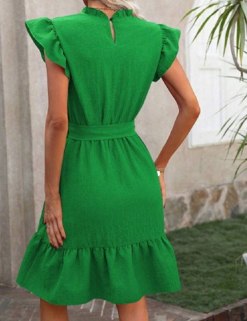 Rochie scurta SHEIN, verde