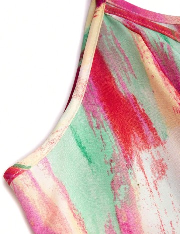 Rochie medie SHEIN CURVE, mix culori