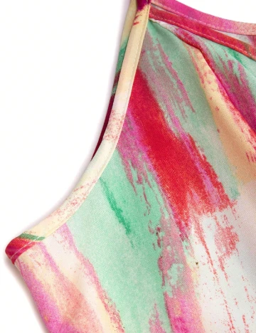 Rochie medie SHEIN CURVE, mix culori