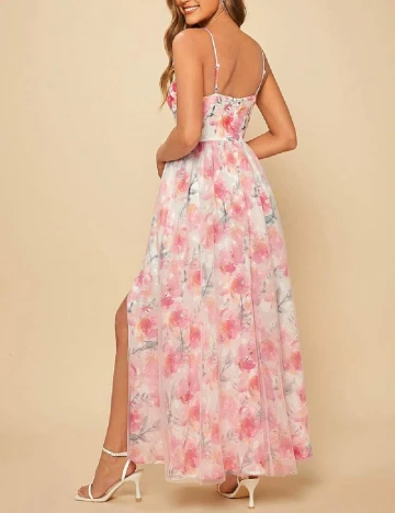Rochie lunga SHEIN, floral print