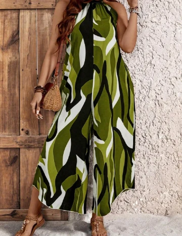 Salopeta SHEIN CURVE, verde