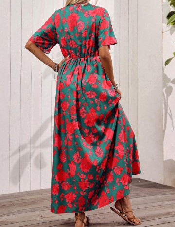 Rochie lunga SHEIN, verde