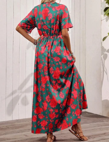 Rochie lunga SHEIN, verde