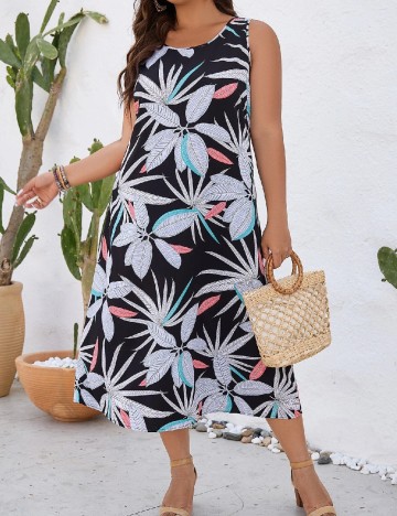 
						Rochie medie SHEIN CURVE, negru