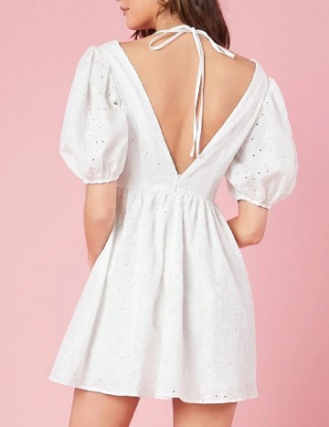 Rochie scurta SHEIN, alb