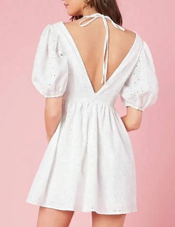 Rochie scurta SHEIN, alb