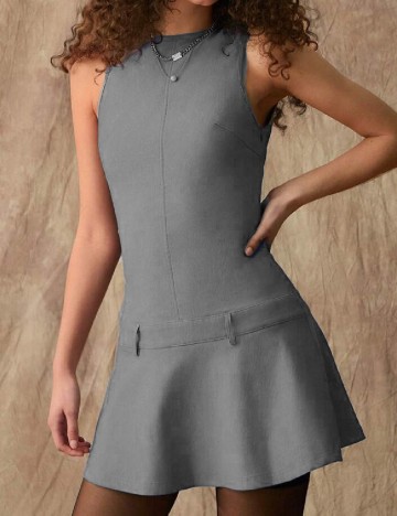 
						Rochie scurta SHEIN, gri
