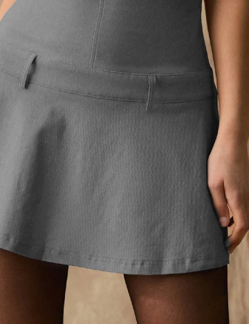 Rochie scurta SHEIN, gri
