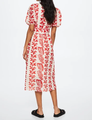 Rochie medie Mango, alb