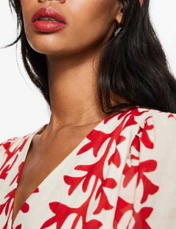 Rochie medie Mango, alb