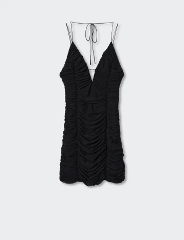 Rochie scurta Mango, negru