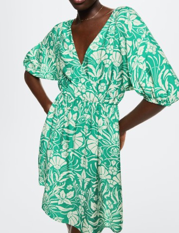 Rochie scurta Mango, verde