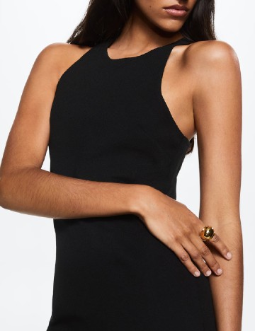 Rochie lunga Mango, negru