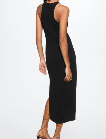 Rochie lunga Mango, negru