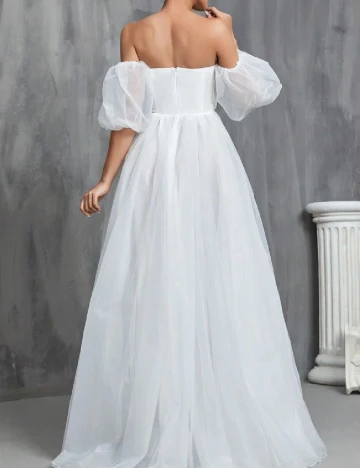Rochie lunga Faeriesty, alb