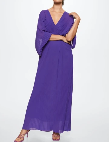 Rochie lunga Mango, mov