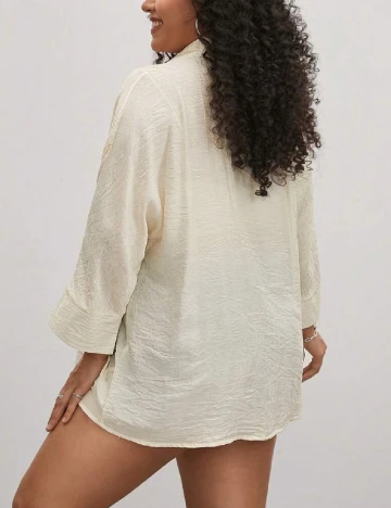 Camasa SHEIN CURVE, crem
