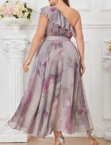 Rochie lunga SHEIN CURVE, gri