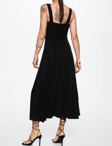 Rochie medie Mango, negru