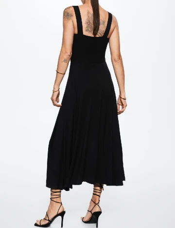Rochie medie Mango, negru