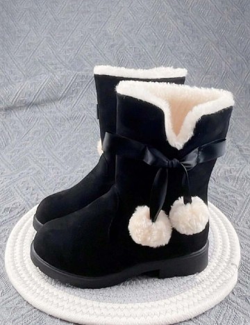 
						Cizme Shein Kids, negru