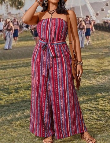 Salopeta SHEIN CURVE, visiniu