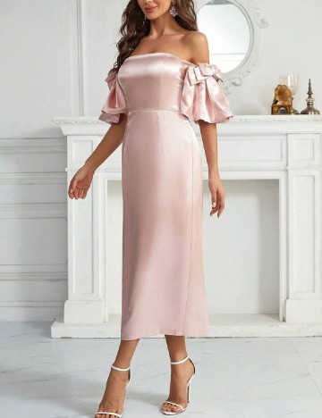 Rochie medie SHEIN, roz