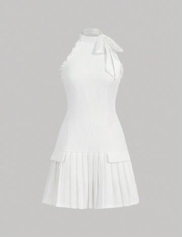 Rochie scurta SHEIN, alb