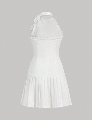 Rochie scurta SHEIN, alb