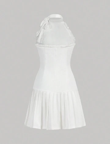 Rochie scurta SHEIN, alb