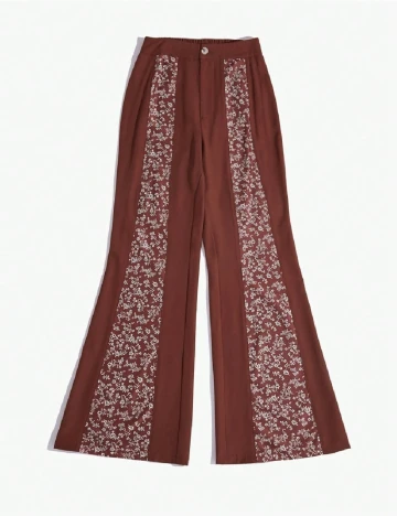 Pantaloni SHEIN, maro