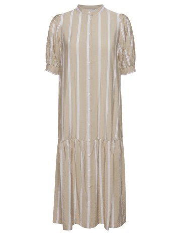 Rochie medie Ichi, crem