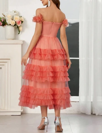 Rochie medie SHEIN, portocaliu