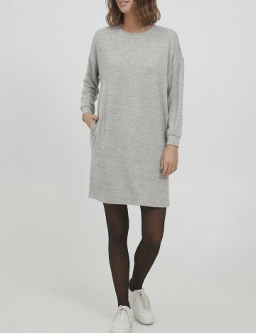 
						Rochie scurta Fransa, gri
