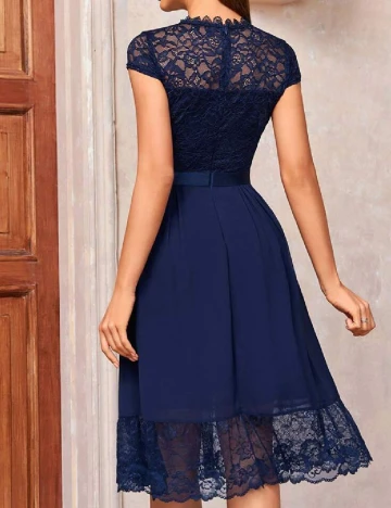 Rochie scurta Miusol, bleumarin