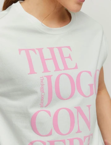 Tricou TheJoggConcept, alb