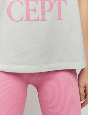 Tricou TheJoggConcept, alb