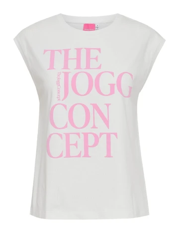 Tricou TheJoggConcept, alb