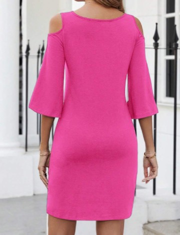 Rochie scurta SHEIN, roz