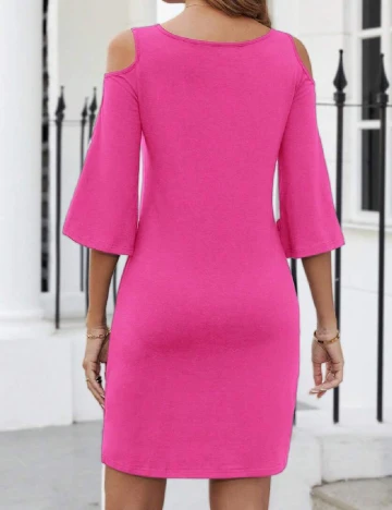 Rochie scurta SHEIN, roz