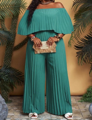 Salopeta SHEIN CURVE, verde