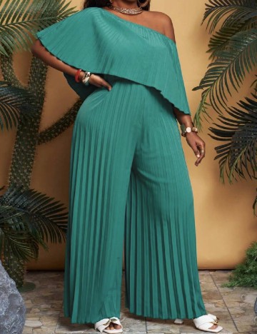 Salopeta SHEIN CURVE, verde
