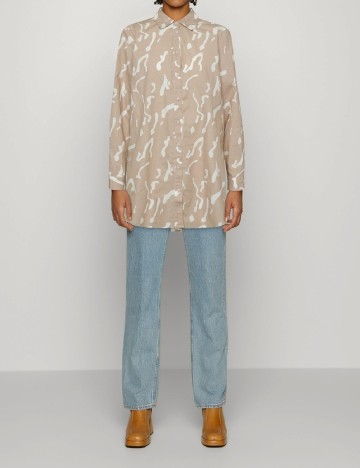 Camasa Oversize b.young, crem