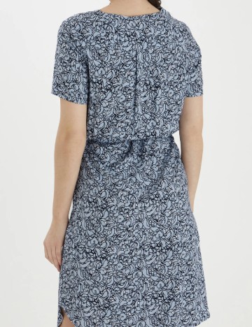 Rochie scurta Fransa, albastru