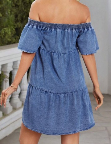 Rochie scurta SHEIN, albastru